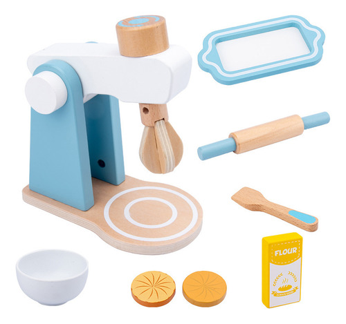 Juego De Juguetes De Madera H Children Kitchen, Utensilios D