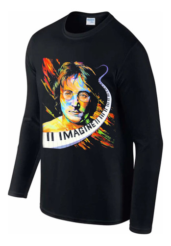 Playera John Lennon, 100% Algodón 01 M/l