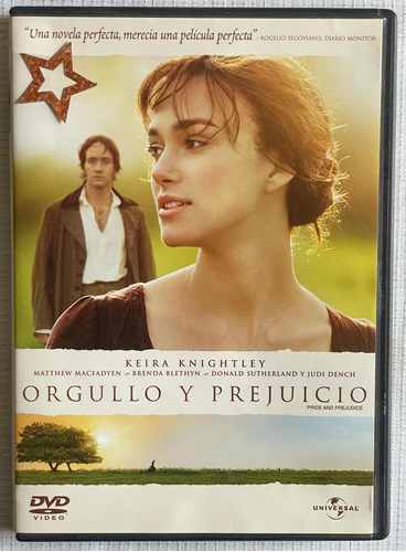 Orgullo Y Prejuicio Dvd Keira Knightley Q