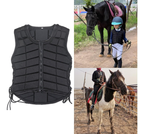 Montar a caballo Eventing chaleco-táctico chaleco de protección ajustables montar a caballo 