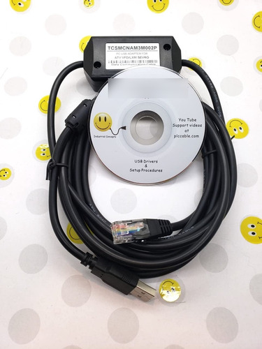 Cable Comunicacion Servo Usb Electrico Tcsmcnam3m002p Atv