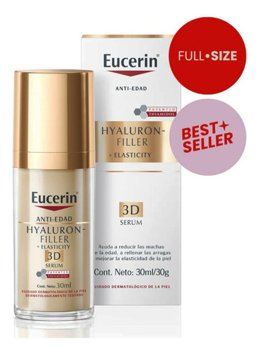 Serum Anti-edad Eucerin Hyaluron Filler + Elasticy 3d 30ml