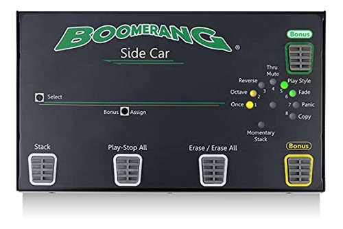 Boomerang Looper Guitar Looper Pedal - Side Car Controller