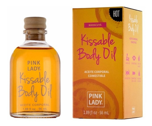 Gel Lubricante Comestible Y Masajes Pink Lady Pack X 3
