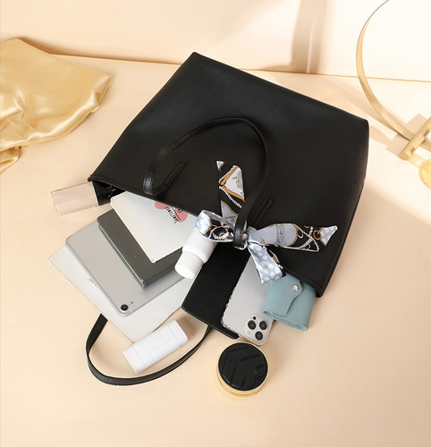 Bolso De Moda Leather Cercanías Alta Capacidad Para Mujer