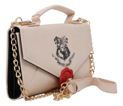 Cartera Harry Potter Carta Hogwarts Cuerina