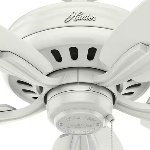 Ventilador De Techo Para Interior 52 Con Cadena De Tracción Cantidad De Aspas 5 Estructura Blanco Aspas Blanco Fresco Diámetro 52 Frecuencia 50 Hz Material De Las Aspas Madera Contrachapada