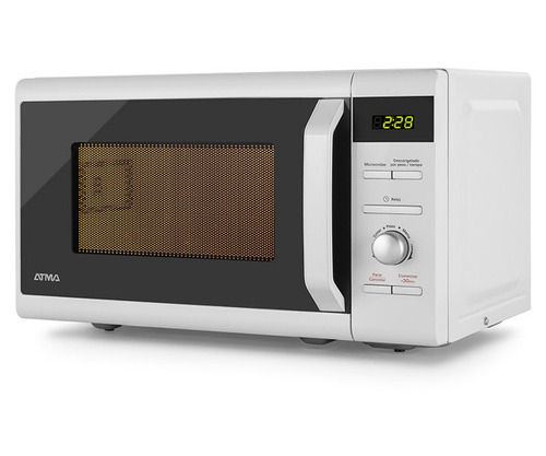 Imagen 10 de 10 de Microondas Atma Easy Cook MD1720N 700w Blanco 20L 220V
