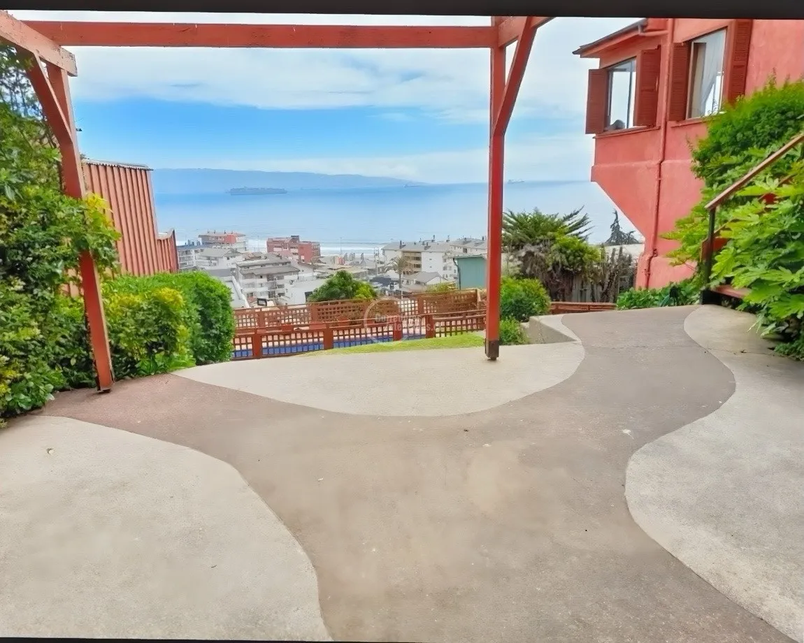 Imagen 4 de 22 de Venta Gran Casa En Reñaca, Espectacular Vista, 6 Dormitorios