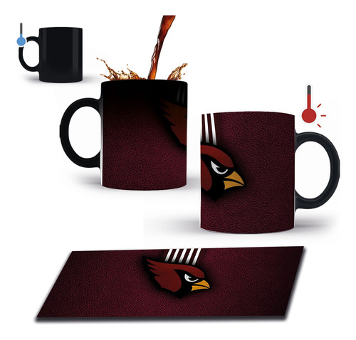 Taza Mágica 11 Oz Nfl Cardinals Arizona Mod4