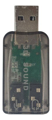 Adaptador Tarjeta Audio Sonido Usb 5.1 Canales Laptop Pc