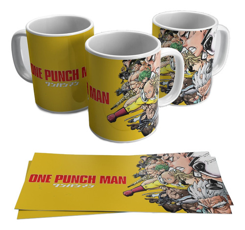 Taza Mágica 11 Oz / One Punch Man , M03 (1 Pz)