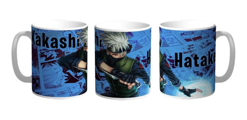 Taza Naruto Kakashi Calidad Premium #03