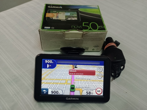 Gps Garmin Nuvi 50lm Mapa Do Brasil Atualizado 2025.10 Preto América Do Sul (Usado)