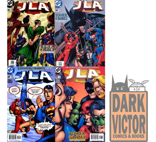 Jla Justice League America Tower Of Babel Mark Waid Ingles