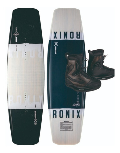 Combo De Wakeboard Tabla Ronix Kinetik Fb1 C/ronix Carbitex