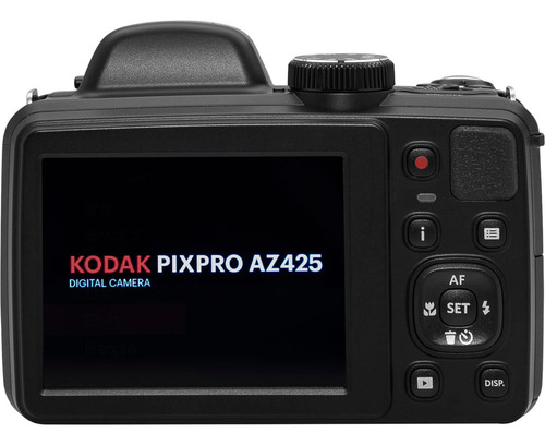 Kodak Pixpro Az425 - Paquete De Cámara Digital Con Tarjeta D Color Negro