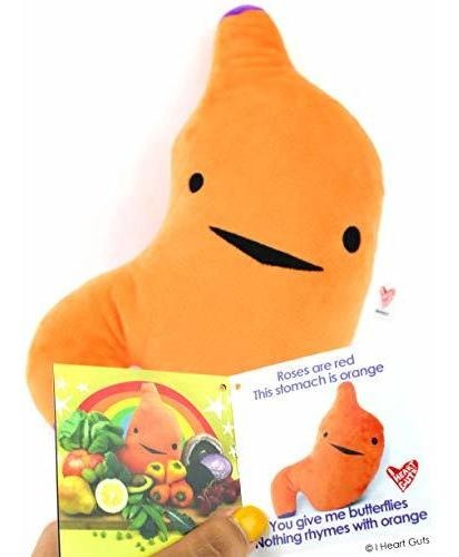 Titeres De Peluches I Heart Guts Stomach Plush - Te Duele -