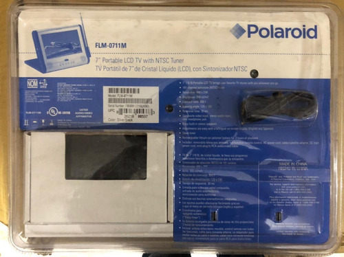 Televisor Polaroid Portable Lcd Tv With Ntsc Tuner Flm-0711 (Usado)
