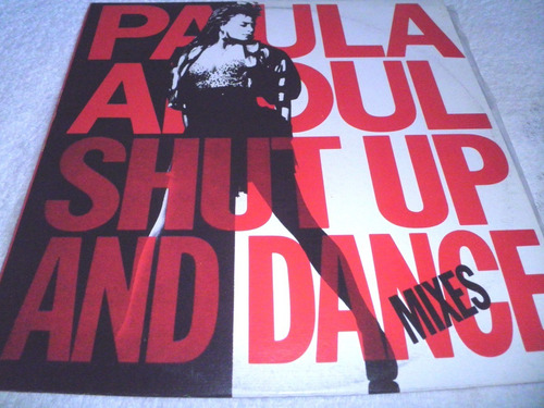 Disco Vinyl De Paula Abdul - Shut Up And Dance Mixes (1990)