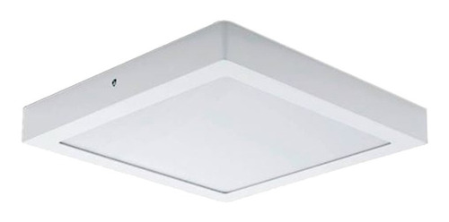 Panel Plafon Led 24w Aplicar Cuadrado 30x30cm Color Blanco Color de la luz Fria - 6400k