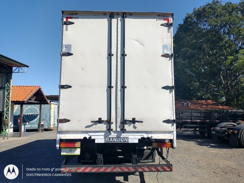 Imagem 5 de 25 de Mercedes Benz 1318 Ano 2010 Baú Sider Truck