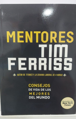 Libro Mentores Tim Ferriss