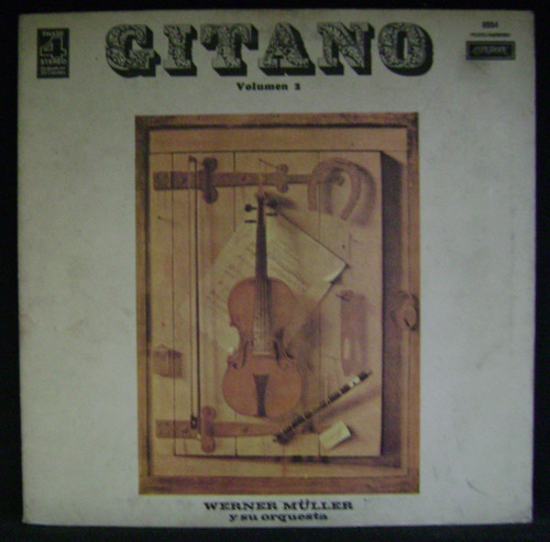 Werner Muller -gitano -volumen 2- Lp Vinilo