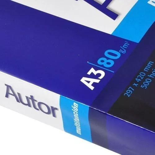 Imagen 3 de 6 de Resma A3 80grs Autor Xunidad Distribuidor Oficial Ledesma