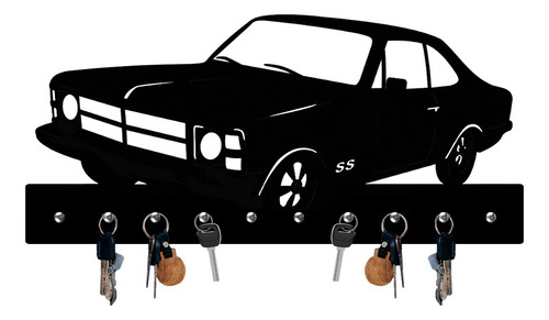 Porta Chaves 10 Pinos Carro Automóvel Opala E Personalizado Cor Opala Ss