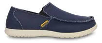 Comprar Zapatos Mocasines Vestir Hombre Crocs Santa Cruz Azul
