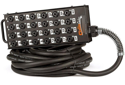 Medusa de 24 vĂas con conectores combinados, 60 metros