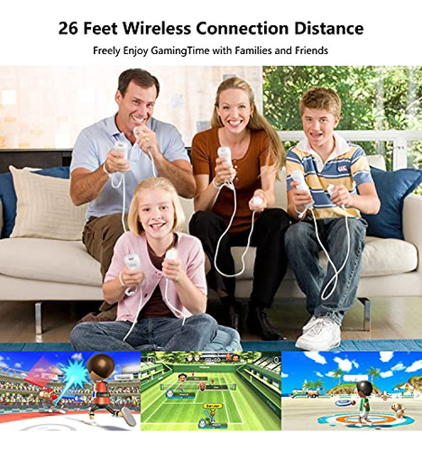 Controlador Yosikr Wii Pack De 4, Controlador Wii Remote Con