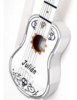 Guitarra Coco Infantil 2 A 6 Años Con Correa + Pua!! Nuevo!