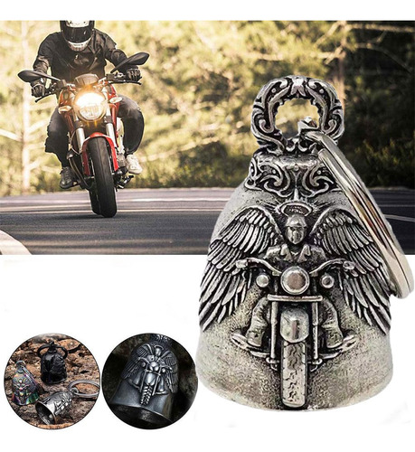 Campana Biker Amuleto Motos Guardian Bell Proteccion Regalo