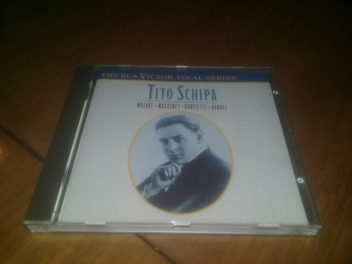 Tito Schipa Mozart Massenet Donizetti Handel Cd Made Germa 