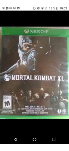 Mortal Kombat Xl Xbox One (Usado)