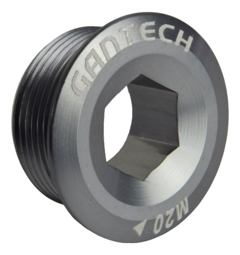 Tampa Pedivela Integrado Gantech M20-aluminio-cores Cor Grafite