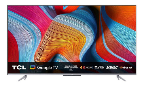 Imagen 3 de 9 de Smart Tv 4k 65 Pulgadas Tcl P725 L65p725 Android Google Csi
