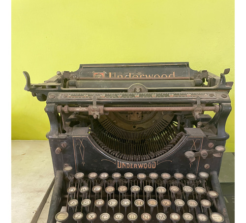 Maquina De Escribir Underwood N 5 