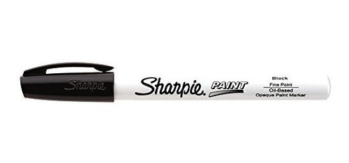 Sharpie Petróleo-pintura A Base De Marker, Fine Point, Negro