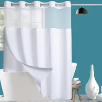 Comprar Juego De Cortinas De Ducha Extralargas De Grado Hotelero Con