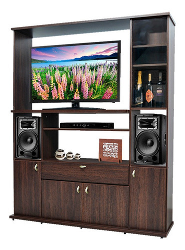 Mueble Modular Tv Audio Platinum 553 