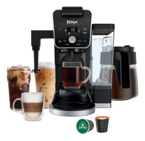 Ninja Cfp451co Dualbrew System - Cafetera De 14 Tazas, Cpsul