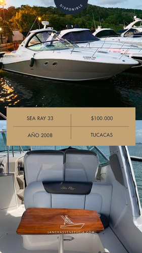 Lancha Sea Ray Sundancer 330 33 Lv765