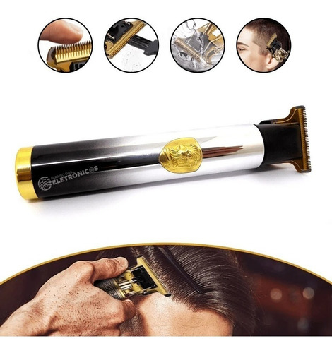 Máquina De Cortar Cabelo Barba Pezinho Acabamento