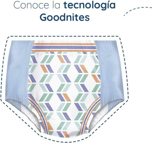 Goodnites Calzones Desechables Para Dormir 4/8años S/m 11p