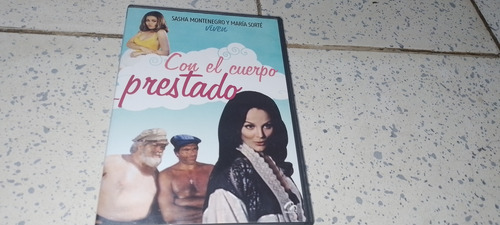 Película Con El Cuerpo Prestado Dvd Sasha Montenegro (Usado)