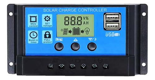 Controlador Carga Panel Solar 40 Amp 12v/24v