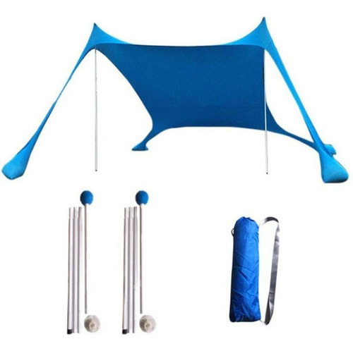 Carpa De Playa Portátil De Licra Para Acampar Al Aire Libre